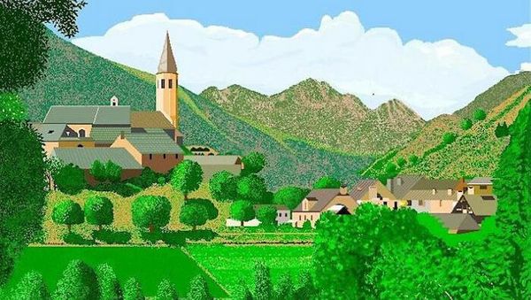 Gokil! Nenek 91 Tahun Bikin Gambar Keren Pakai Microsoft Paint