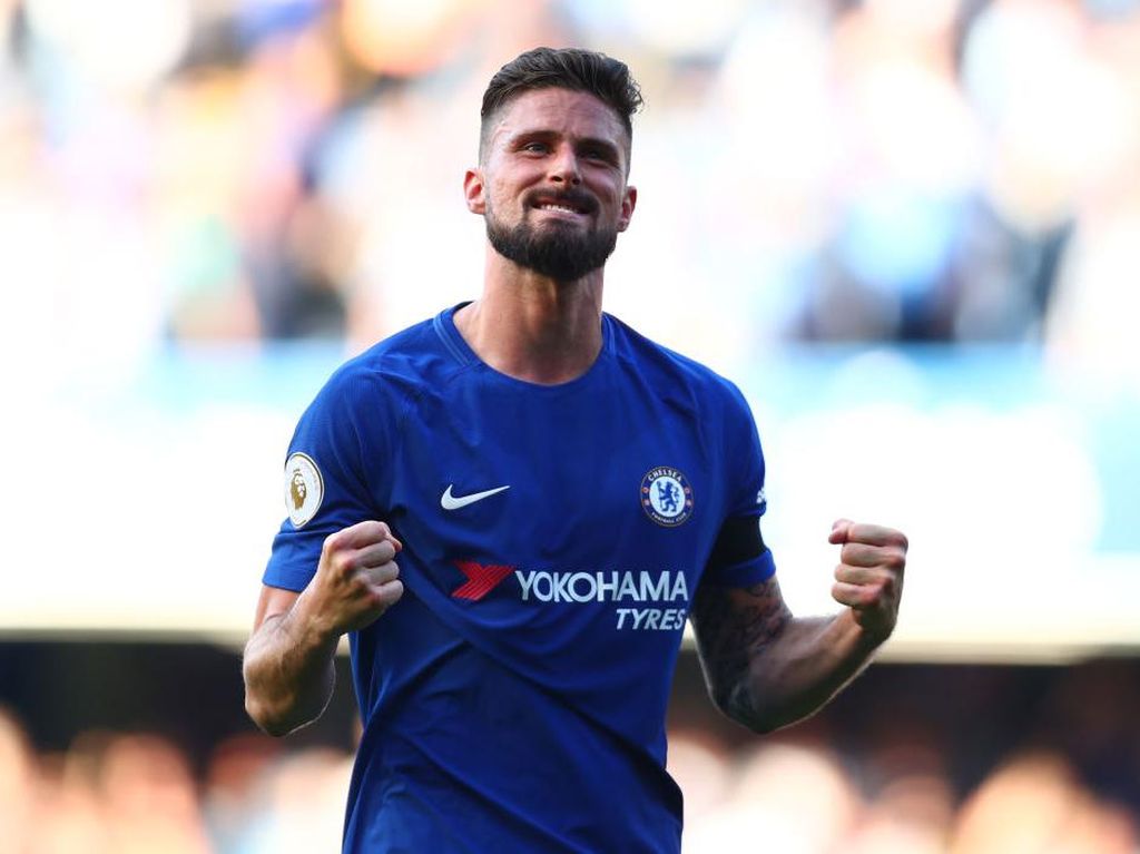 Giroud Tinggalkan Chelsea dengan Gol Salto Cantik Giroud Tinggalkan Chelsea dengan Gol Salto Cantik