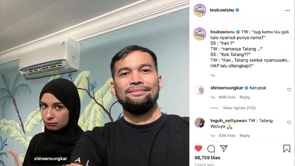 8 Candaan Receh Bapak-bapak ala Teuku Wisnu Ini Bikin Ngakak Speechless
