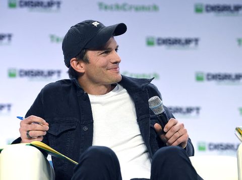  Sound Ventures Co-Founder Ashton Kutcher speaks onstage during TechCrunch Disrupt San Francisco 2019 at Moscone Convention Center on October 04, 2019 in San Francisco, California.   Steve Jennings/Getty Images for TechCrunch/AFP (Photo by Steve Jennings / GETTY IMAGES NORTH AMERICA / Getty Images via AFP)