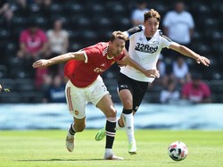 MU Kalahkan Derby County 2-1 di Laga Pramusim