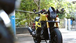 Intip Sangarnya Tampilan Modifikasi Yamaha XMAX 250 Bergaya Moge Cafe Racer