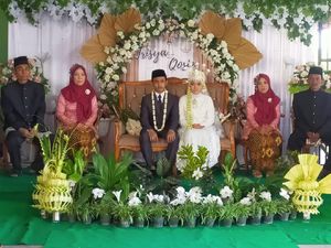 Pernikahan Ini Gelar Ritual Adat Jawa Meski Dibatasi PPKM Darurat