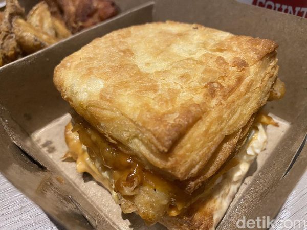 Cicip Chicken Biscuit ala Southern Style Kekinian dengan Mushroom Soup