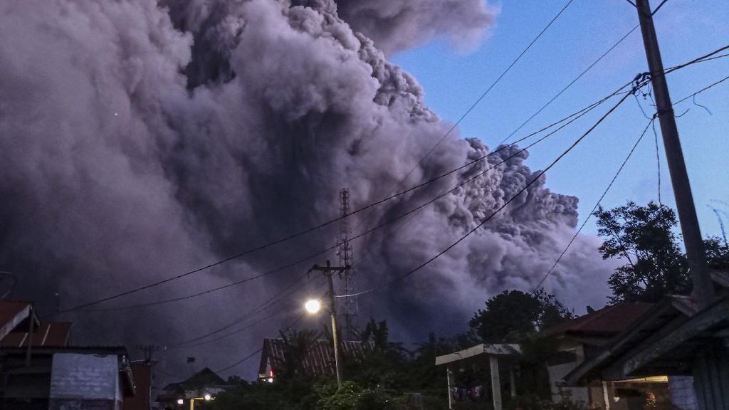 Potret Terkini Dahsyatnya Erupsi Gunung Sinabung