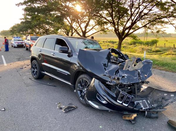 Penampakan Jeep Bos Garansindo Ringsek, Airbag Tak Keluar