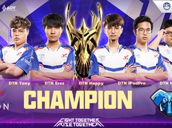 Kalahkan Chinese Taipei, DTAC Talon Juara Arena of Valor World Cup 2021