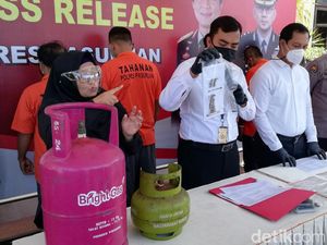 Komplotan Pengoplos Elpiji Subsidi di Pasuruan Diringkus