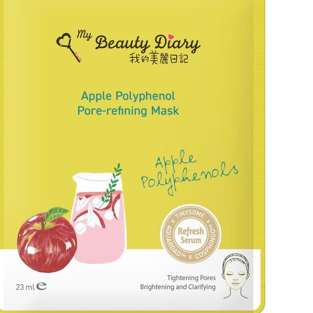My Beauty Diary Apple Polyphenol Pore-Refining Mask / Foto : shopee.co.id/hoirudinzafare My Beauty Diary Apple Polyphenol Pore-Refining Mask / Foto : shopee.co.id/hoirudinzafare