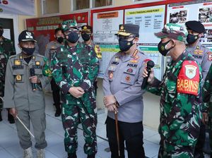 Panglima TNI, Kapolri, Kepala BNPB Sidak Gudang Obat di Banten