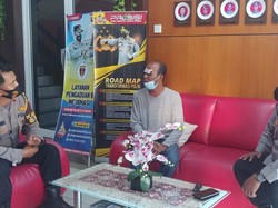 Pria Viral Ngaku Mata Buta Ditusuk di Penyekatan Padang Minta Maaf ke Polisi