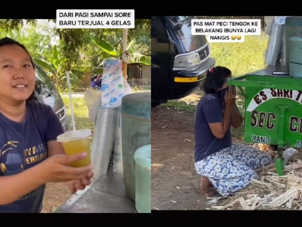 Viral Penjual Nangis Terharu Ketika Segelas Es Tebu Ditawar Rp 500 Ribu Viral Penjual Nangis Terharu Ketika Segelas Es Tebu Ditawar Rp 500 Ribu