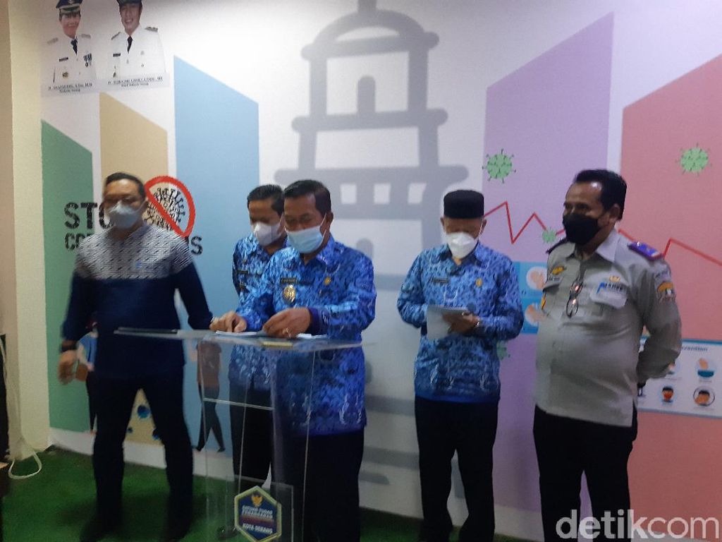 Walkot Serang: PPKM Darurat Diganti Jadi Level 1-4 Walkot Serang: PPKM Darurat Diganti Jadi Level 1-4