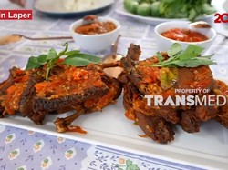 Bikin Laper! Ncess Nabati Cicip Bebek Goreng Sambal Dadak yang Pedas Nendang
