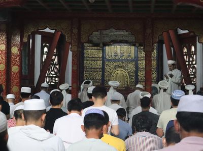 Begini Suasana Hari Raya Idul Adha di Masjid Niujie Beijing