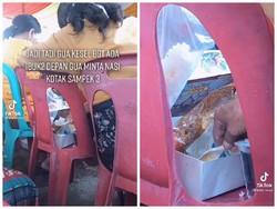 Duh! Emak-emak Ngeborong Nasi Kotak di Pesta Nikah Ini Jadi Sorotan