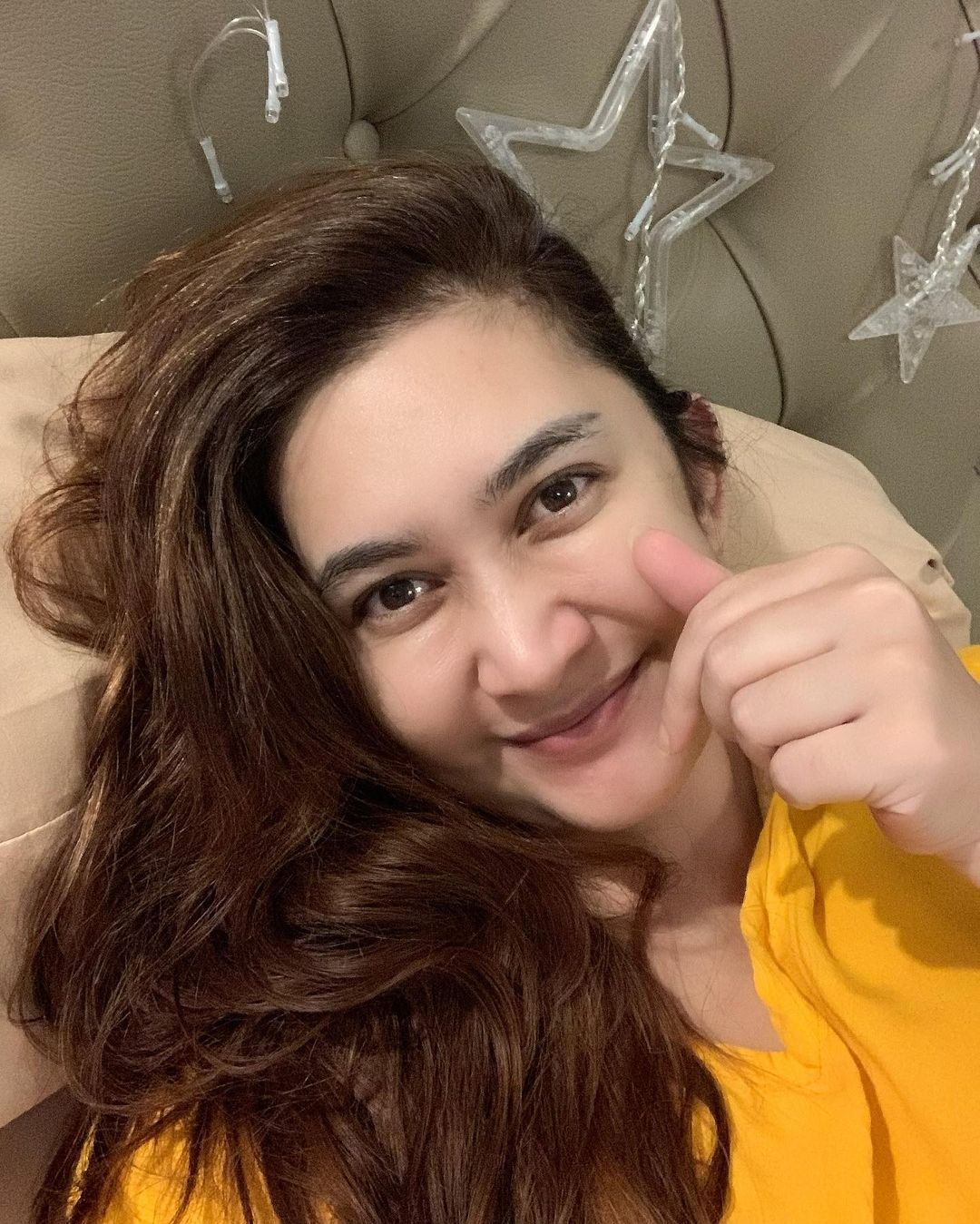Nafa Urbach Positif COVID-19