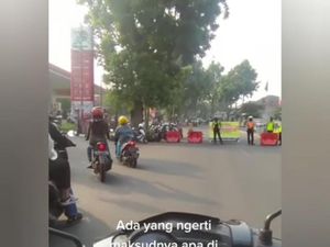 Viral Mobil-Motor Belok SPBU Hindari Penyekatan, Ini Faktanya