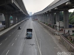 Lalin Keluar-Masuk Jabodetabek Via Tol Turun 40% Selama PPKM Darurat