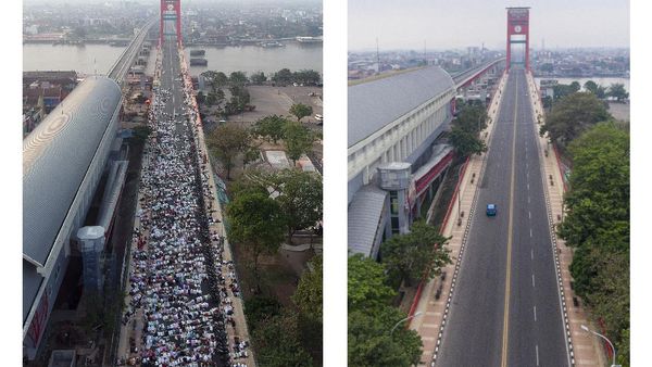 Potret Salat Idul Adha Sebelum dan Saat Corona Ngegas