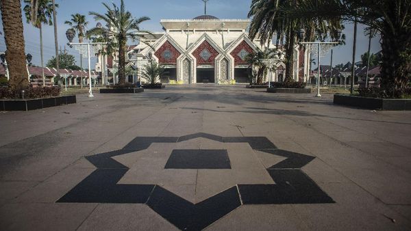 Sepinya Masjid di Ibu Kota Saat Tiadakan Salat Idul Adha