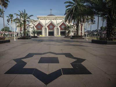 Sepinya Masjid di Ibu Kota Saat Tiadakan Salat Idul Adha