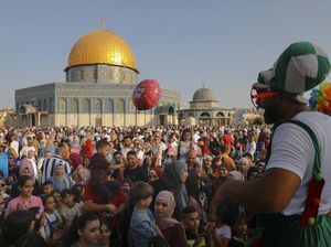 Semarak Hari Raya Idul Adha di Palestina
