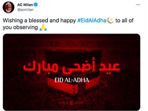 Barcelona, Liverpool, Sampai AC Milan Gaungkan Selamat Idul Adha