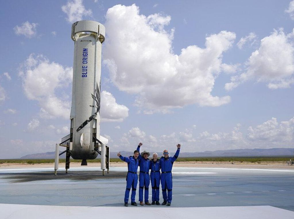 Blue Origin Luncurkan Misi ke-17 untuk Roket New Shepard