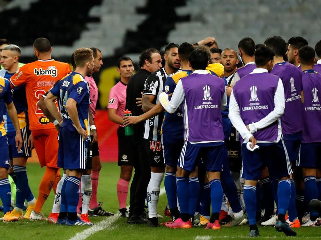 Copa Libertadores: Boca Juniors Kalah, Serang Ruang Ganti Atletico Mineiro