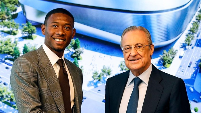 David Alaba diperkenalkan secara resmi oleh Real Madrid
