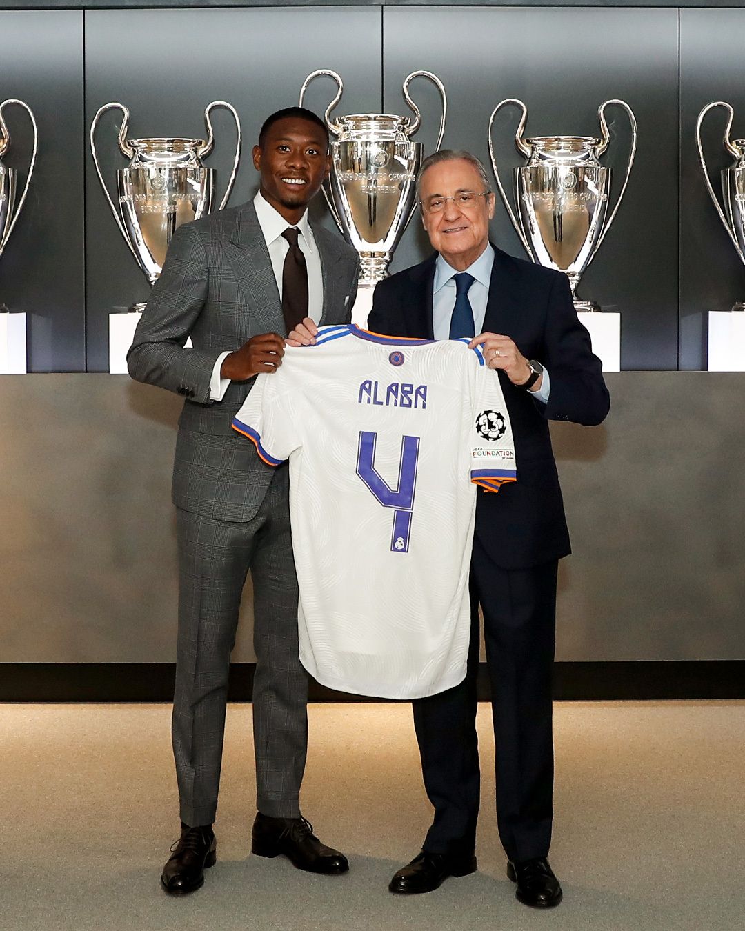 David Alaba pakai nomor 4 di Real Madrid