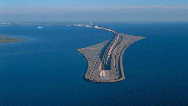 Jalanan Menghilang di Tengah Laut Denmark, Begini Penampakannya
