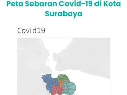 Zona Merah, Kasus Aktif di Surabaya Tertinggi di Jawa Timur