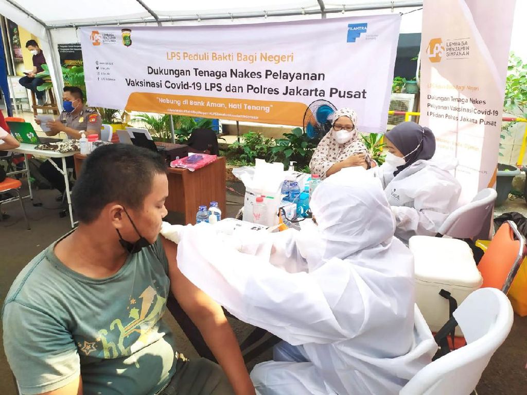 LPS Dukung Program Percepatan Vaksinasi LPS Dukung Program Percepatan Vaksinasi