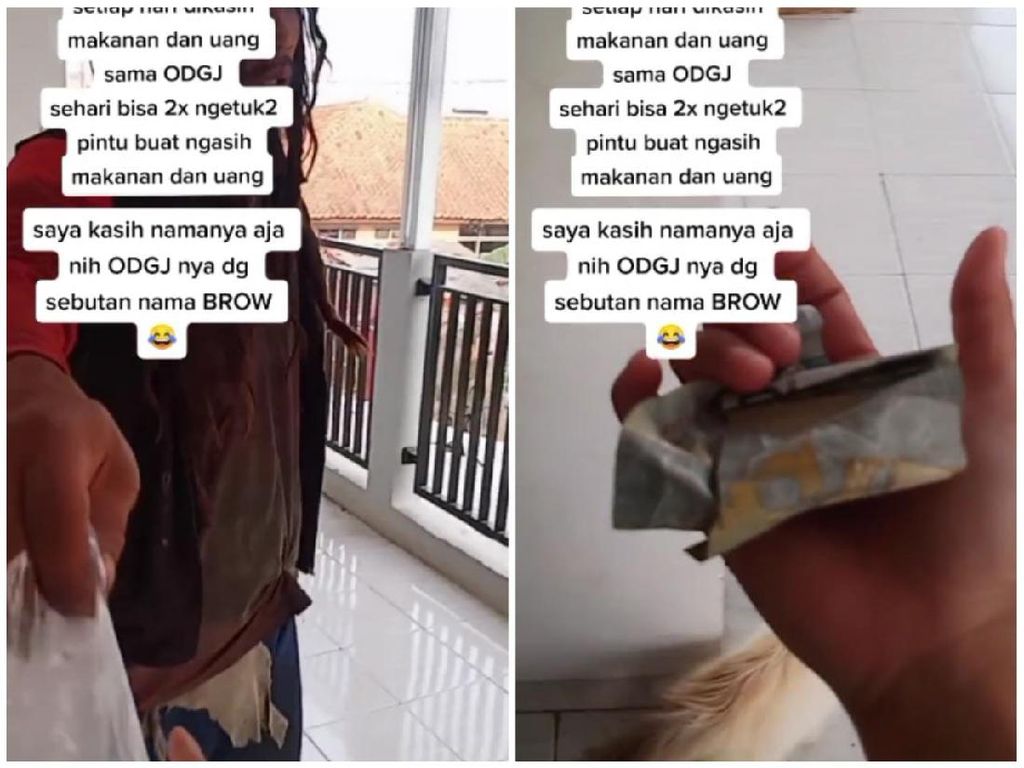 Salut! Walaupun Hilang Akal, ODGJ Ini Senang Berbagi Makanan Salut! Walaupun Hilang Akal, ODGJ Ini Senang Berbagi Makanan