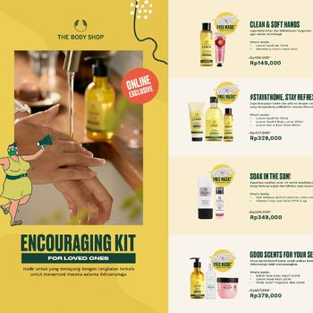 Paket The Body shop #hadiruntukmu