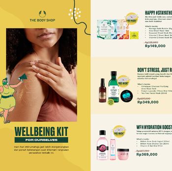 Paket The Body shop #hadiruntukmu