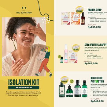 Paket The Body shop #hadiruntukmu