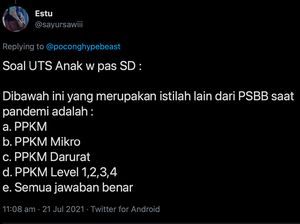 8 Plesetan PPKM ala Netizen Indonesia Ini Kocak Abis, Bikin Bosan Jadi Hilang