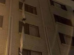 Pria yang Kabur dari Hotel Karantina Pakai Seprai Didenda Rp 47 Juta