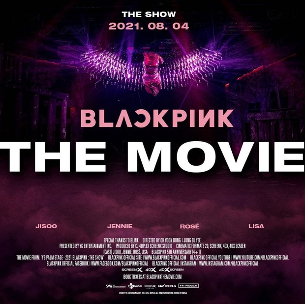 Blackpink the movie/Foto: Instagram/blackpinkofficial Blackpink the movie