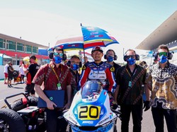 Dimas Ekky Tak Bisa Balapan di FIM CEV Moto2 Aragon karena...