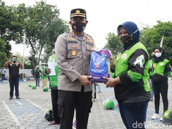 Giliran Ojol di Jombang Jadi Sasaran Penerima Bansos