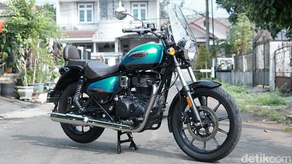 Begini Wujud Moge Klasik Royal Enfield Termurah, Royal Enfield Meteor 350