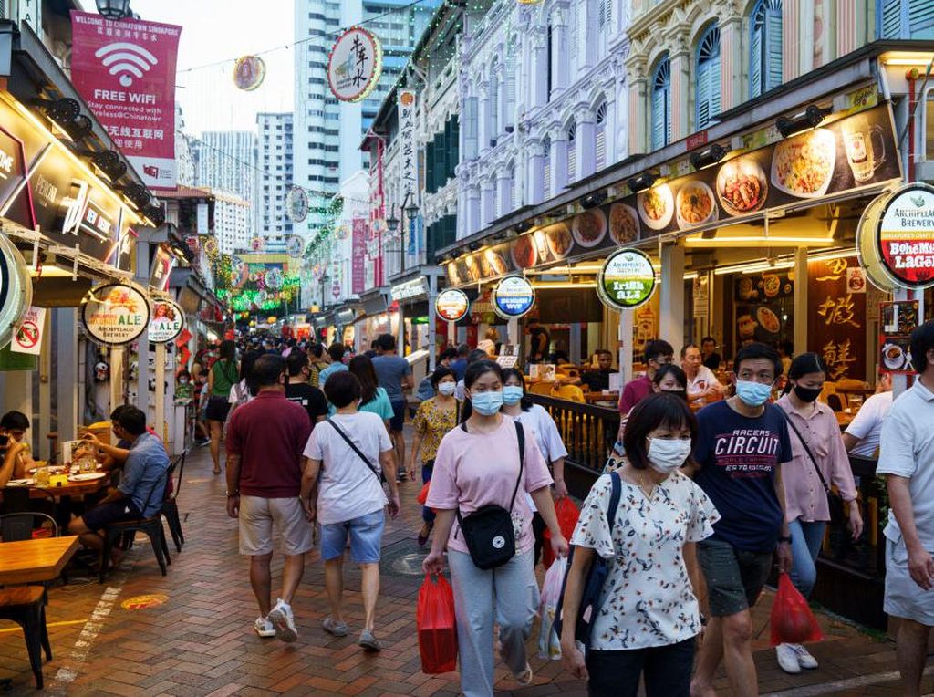 Corona Mengganas, Singapura Cetak Rekor Harian Tertinggi Sepanjang Pandemi Corona Mengganas, Singapura Cetak Rekor Harian Tertinggi Sepanjang Pandemi
