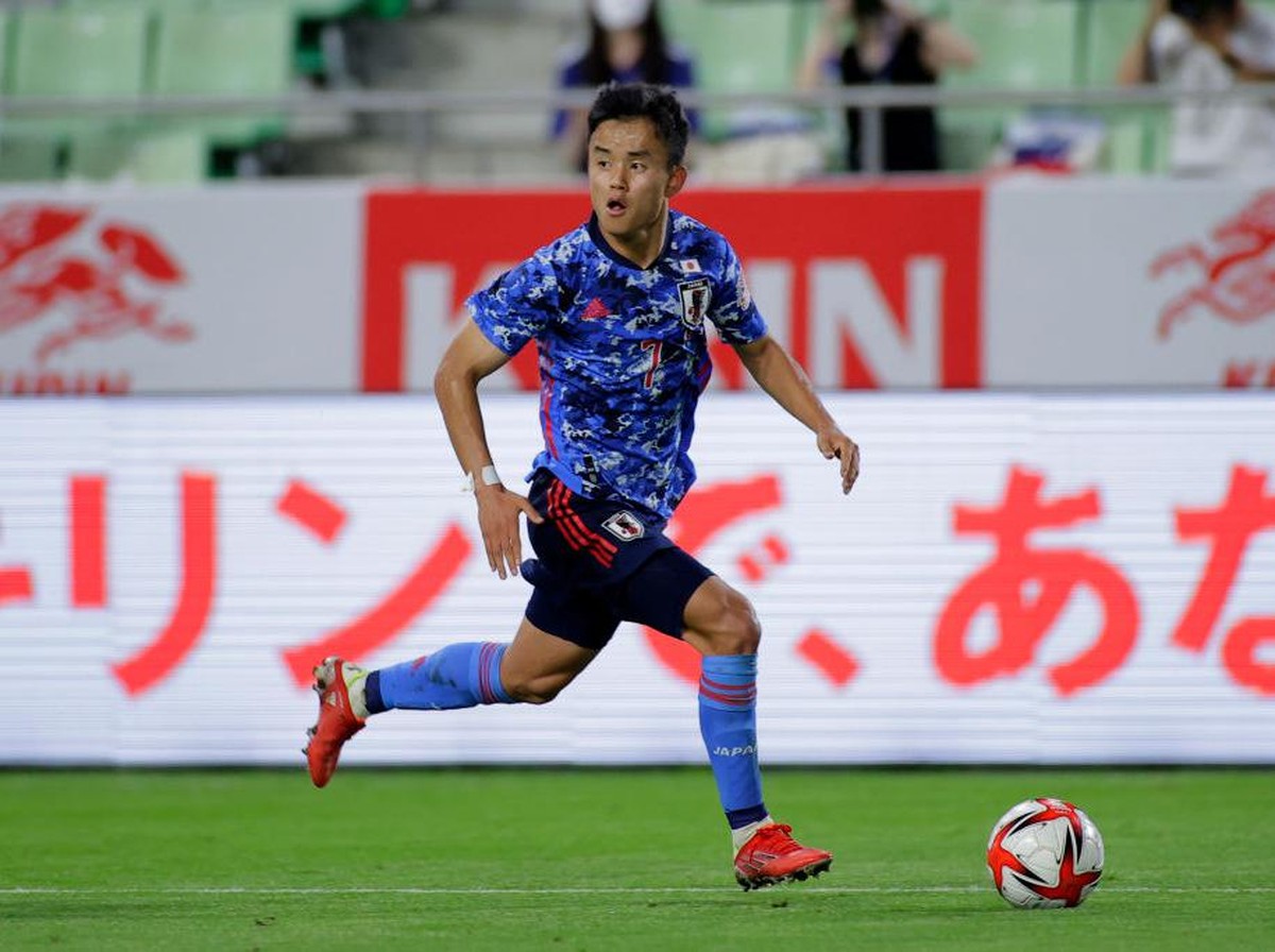 Takefusa Kubo menlai Timnas Jepang tampil membanggakan di Olimpiade Tokyo 2020. (Foto: Getty Images/Koki Nagahama)