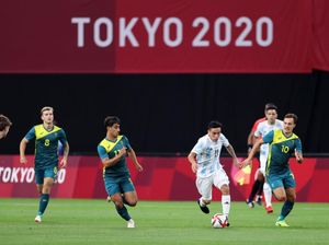 Hasil Sepakbola Olimpiade Tokyo 2020: Argentina Dikalahkan Australia