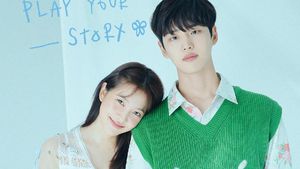 10 Potret Gemas Yeri Red Velvet & Hongseok PENTAGON di Blue Birthday
