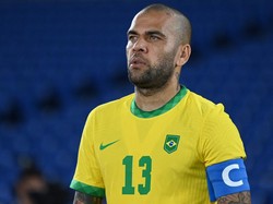 Dani Alves Akhirnya Main di Olimpiade Setelah Dua Kali Gagal